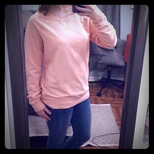 Peach sweater